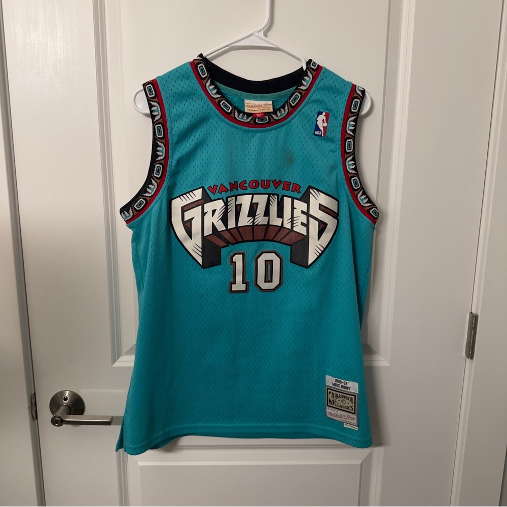 Mitchell & Ness Vancouver Grizzlies Jersey - Mike Bibby #10